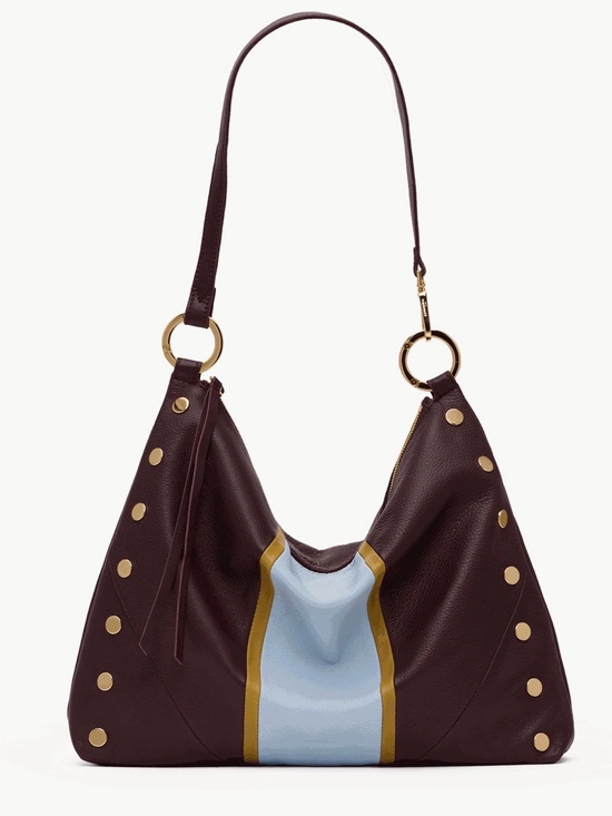 Hammitt Handbags - Hammitt Kyle LRG regatta stripe / gold
